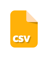 csv file icon