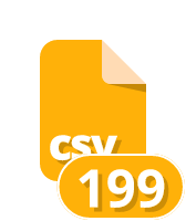 csv file icon
