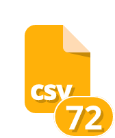 csv file icon