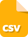 csv file icon