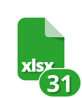 spreadsheet file icon