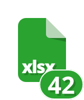 spreadsheet file icon