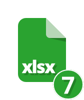 spreadsheet file icon