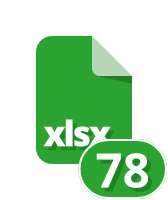 spreadsheet file icon