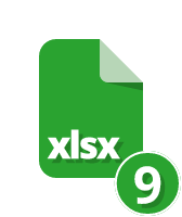 spreadsheet file icon